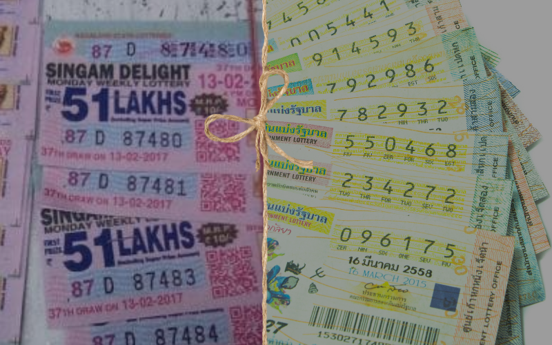 SINGAM LOTTERY TICKET